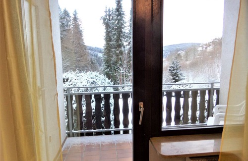 Triberg im Schwarzwald Apartment | Apartment 'Bergblick' with Balcony and Wi-Fi