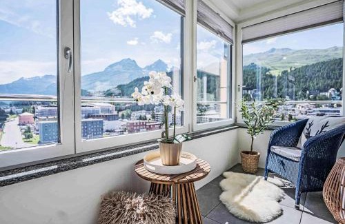 Sankt Moritz-Bad Apartment | Apartment Chesa Ova Cotschna 802 by Interhome