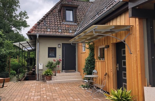 Neuses Apartment | Apartment "family" (85sqm) with balcony and garden use
