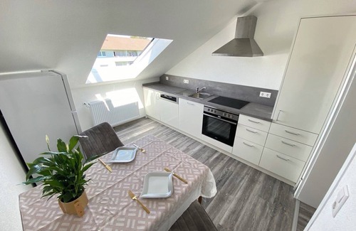 Bad Krozingen Apartment | Apartment 'Feldberg' with Mountain View and Wi-Fi
