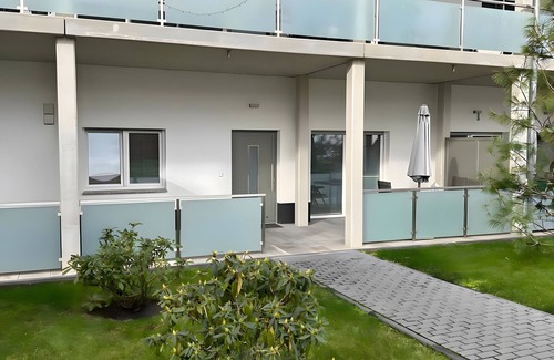 Schonebeck Apartment | Apartment 'Ferienwohnung 11' with Shared Terrace, Balcony and Wi-Fi