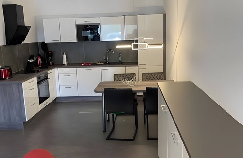 Schonebeck Apartment | Apartment 'Ferienwohnung 14' with Private Terrace and Wi-Fi