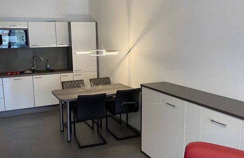 Schonebeck Apartment | Apartment 'Ferienwohnung 14' with Private Terrace and Wi-Fi