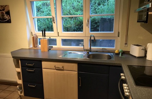 Oberkirch Apartment | Apartment 'Ferienwohnung Hesselbach' with Private Terrace, Shared Garden and Wi-Fi