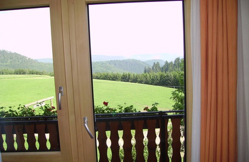 Wolfach - Saint Roman Apartment | Apartment 'Ferienwohnung Äckerbartle, 55qm' with Shared Garden, Balcony and Wi-Fi