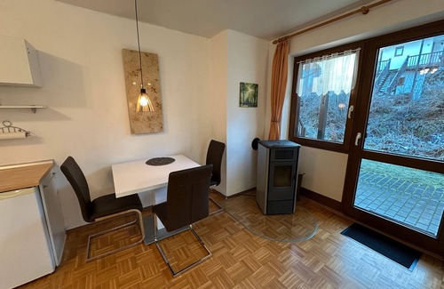 Falkenstein Apartment | Apartment 'Fewo Toller Kamin - Gerne Mit Hunde' with Mountain View, Private Terrace and Wi-Fi