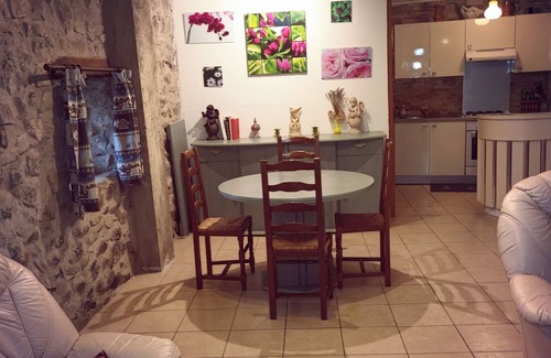 Saint-Priest Apartment | Apartment 'Gîte Fraises Des Bois' with Shared Pool, Private Terrace and Shared Garden