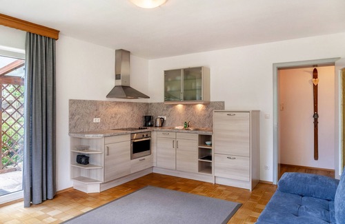 Mittenwald Apartment | Apartment 'Haus Latschenhang 5 Karwendel' with Mountain View, Private Terrace and Wi-Fi