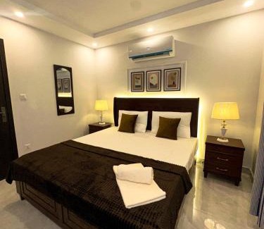 Bahria Town Apartment | Apartment in Bahria Town Lahore, 1BHK with 2 ACs, 2 LEDs, Wifi, and Board Games