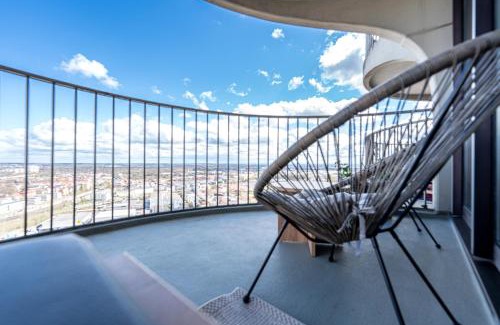 Antonsviertel Apartment | Apartment in der 30. Etage, Tolle Aussicht, Zentral