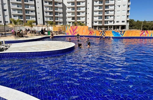 Setor Lagoa Quente Apartment | Apartment in the best resort in Caldas, 450m from the Eco Beach