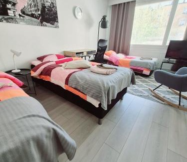 Tampere Apartment | Apartment in the heart of Tampere - optional parking - free wifi