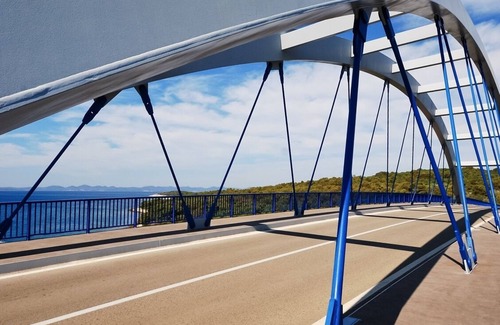 Zdrelac Apartment | Apartment in Ždrelac with Balcony, Air condition, WIFI, Washing machine (4834-1)