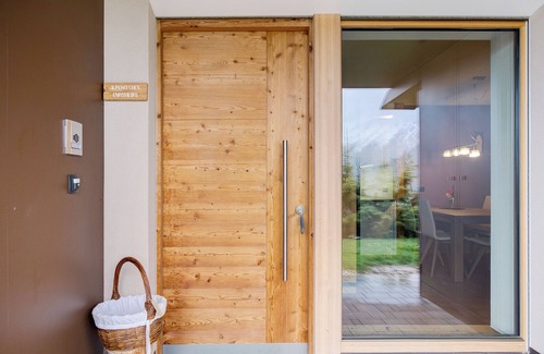 Carezza Apartment | Apartment "Angerle Alm Apt Alpenglühen" with Private Terrace, Shared Garden & Wi-Fi