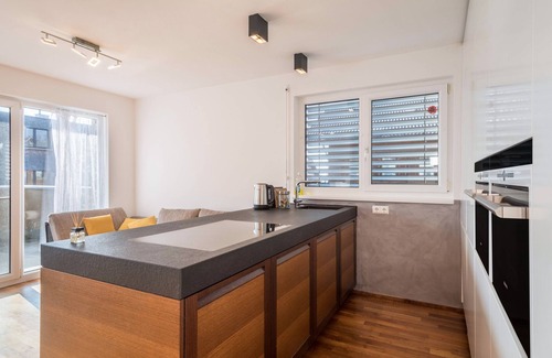 Schwarzach Apartment | Apartment 'Kilian' with Mountain View, Balcony and Wi-Fi