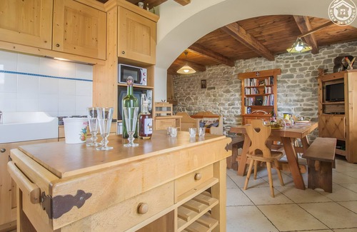 Montricher-Albanne Apartment | Apartment 'Le Blanchon' with Mountain View and Wi-Fi