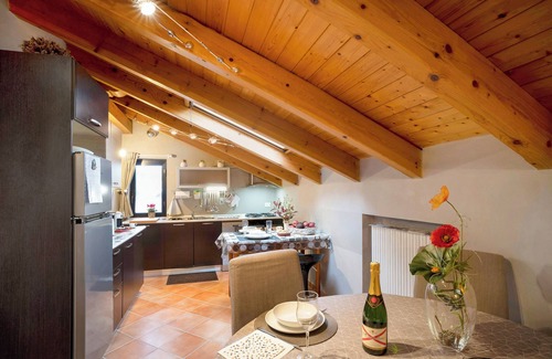 Gozzano Apartment | Apartment 'Mansarda Margherita' with Mountain View & Wi-Fi