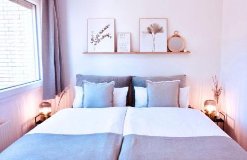 Krefeld Apartment | Apartment mit Balkon - Netflix - nahe Messe Düsseldorf