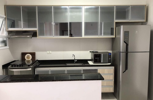 Mongagua Apartment | Apartment Mongaguá Beachfront Downtown 2 bedrooms 1 suite 86 mts.