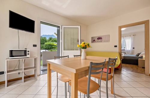 Torbole sul Garda Apartment | Apartment 'N1 Green Apartment' with Mountain View, Shared Garden and Balcony