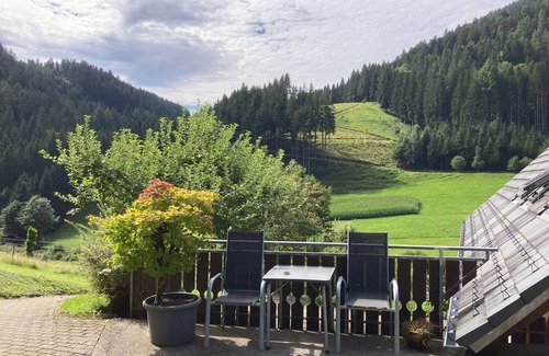 Hornberg Apartment | Apartment 'Naturhäusle, 45sqm' with Mountain View, Balcony and Wi-Fi