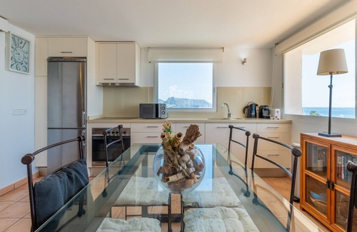 Altea Apartment | Apartment 'Penthouse Center Altea' with Sea View, Wi-Fi and Air Conditioning