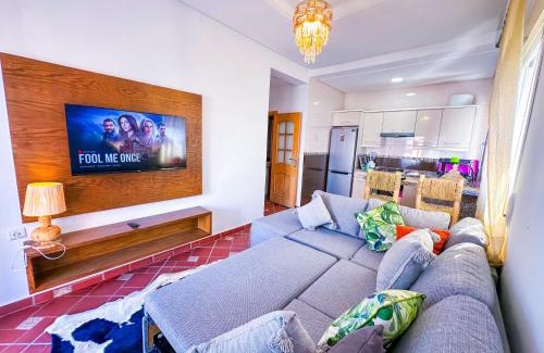 Oued Laou Apartment | Apartment Residence Al Kassaba, Beach, Pool, Fast Wifi