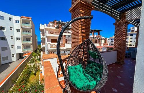 Oued Laou Apartment | Apartment Residence Al Kassaba, Beach, Pool, Fast Wifi