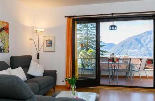 Gambarogno Apartment | Apartment Residenza Miralago Apt- D32 by Interhome