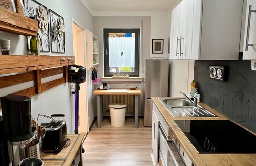 Niederlandenbeck Apartment | Apartment 'Riekes' with Mountain View, Private Terrace and Wi-Fi