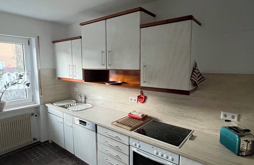 Margetshoechheim Apartment | Apartment Rita (90sqm) well equipped kitchen