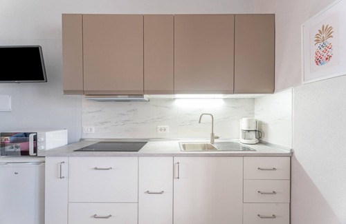 Las Puntas Apartment | Apartment 'Rosi- Studio' with Mountain Views, Wi-Fi and Air Conditioning
