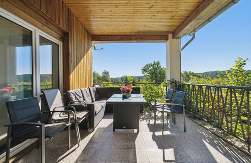 Bungalowdorf an der Talsperre Apartment | Apartment Segel1, use of sauna, wheelchair accessible