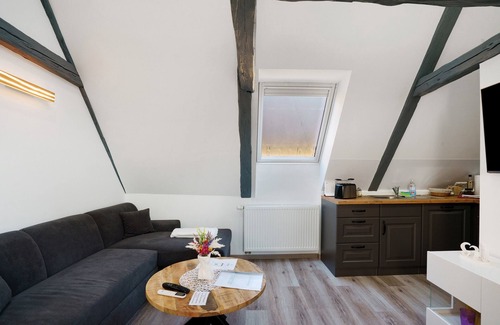 Lauchhammer Apartment | Apartment 'Sophie' with Private Terrace, Wi-Fi and Air Conditioning