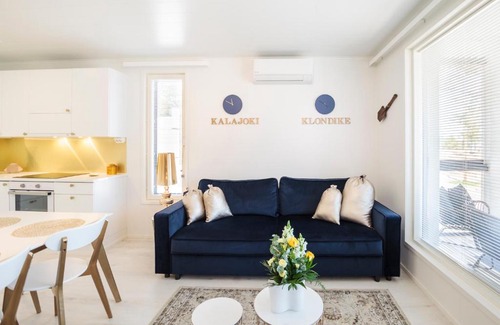 Kalajoki Apartment | Apartment Tuomenkartano C4 iso huoneisto saunalla Kalajoki