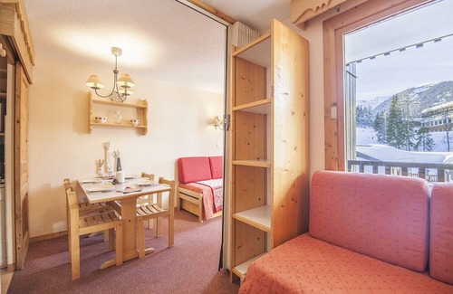 Doucy-Combelouviere Apartment | Apartment with balcony at the foot of the slopes and close proximity to shops and services