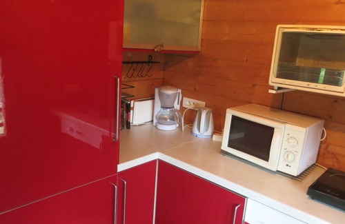 Olmiccia Apartment | Apartment with balcony and pool in a superb stone and wood chalet