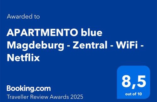 Sudenburg Apartment | APARTMENTO blue Magdeburg - Zentral - WiFi - Netflix