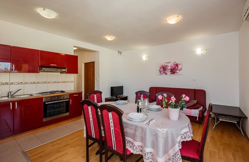 Arbanija Apartment | Apartments Nada Trogir-Arbanija, A nice app. with sea view, 100 m from the beach