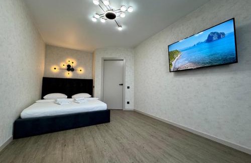 Podil Apartment | ApartPoltava Дизайн 2024 NOVA ПАНОРАМА на історичний ЦЕНТР чек РРО