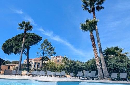 Pianotolli-Caldarello Apartment | Appart 70m2 avec patio piscine à débordement vue mer