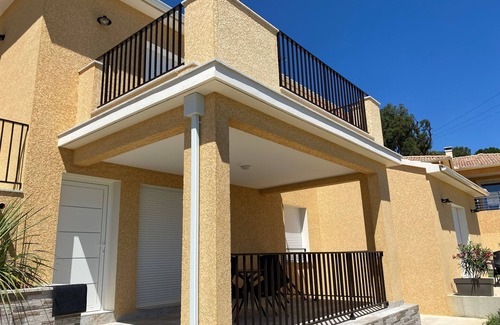 Bastia Apartment | Appart T3 -01(étage1) en campagne, piscine, confort, (1GL/2Plits)