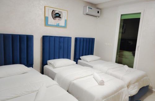 Achakkar Apartment | Appartement de 3 chambres avec piscine et climatiseur sur la Plage de Achakar