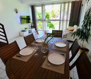 Cayenne Apartment | Appartement F3 accès plage Montjoly Roches Compas