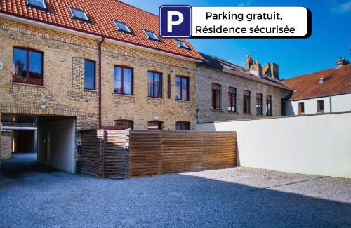 Saint-Omer Apartment | Appartement - Terrasse privée, animaux acceptés, parking gratuit, accueil vélo