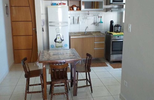 Mirim Apartment | apt overlooking the local sea near the holiday colonies and statues of Iemanjá