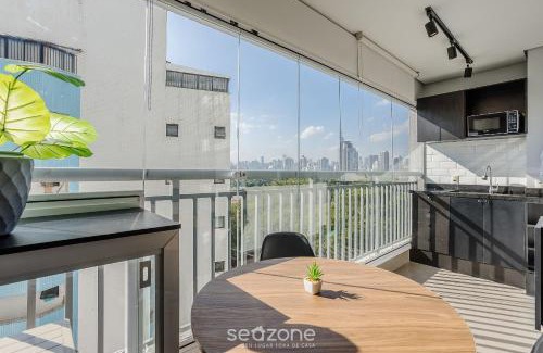 Butanta Apartment | Apt w/Gourmet Balcony 190m from the Metro WAL0714