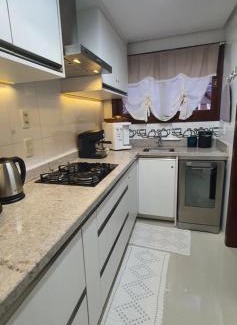 Planalto Apartment | Apto com lareira, ar quente frio a 800m do centro