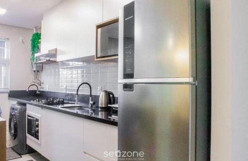 Alto Ribeirao Apartment | Apto moderno com piscina e churrasqueira CRR201