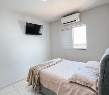 Tres Lagoas Apartment | Apto Premium em condomínio fechado